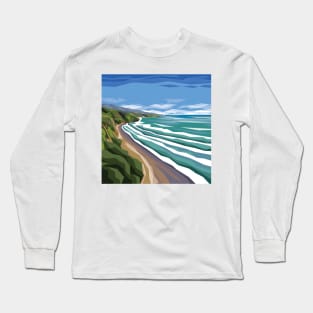 Raglan Beach Long Sleeve T-Shirt